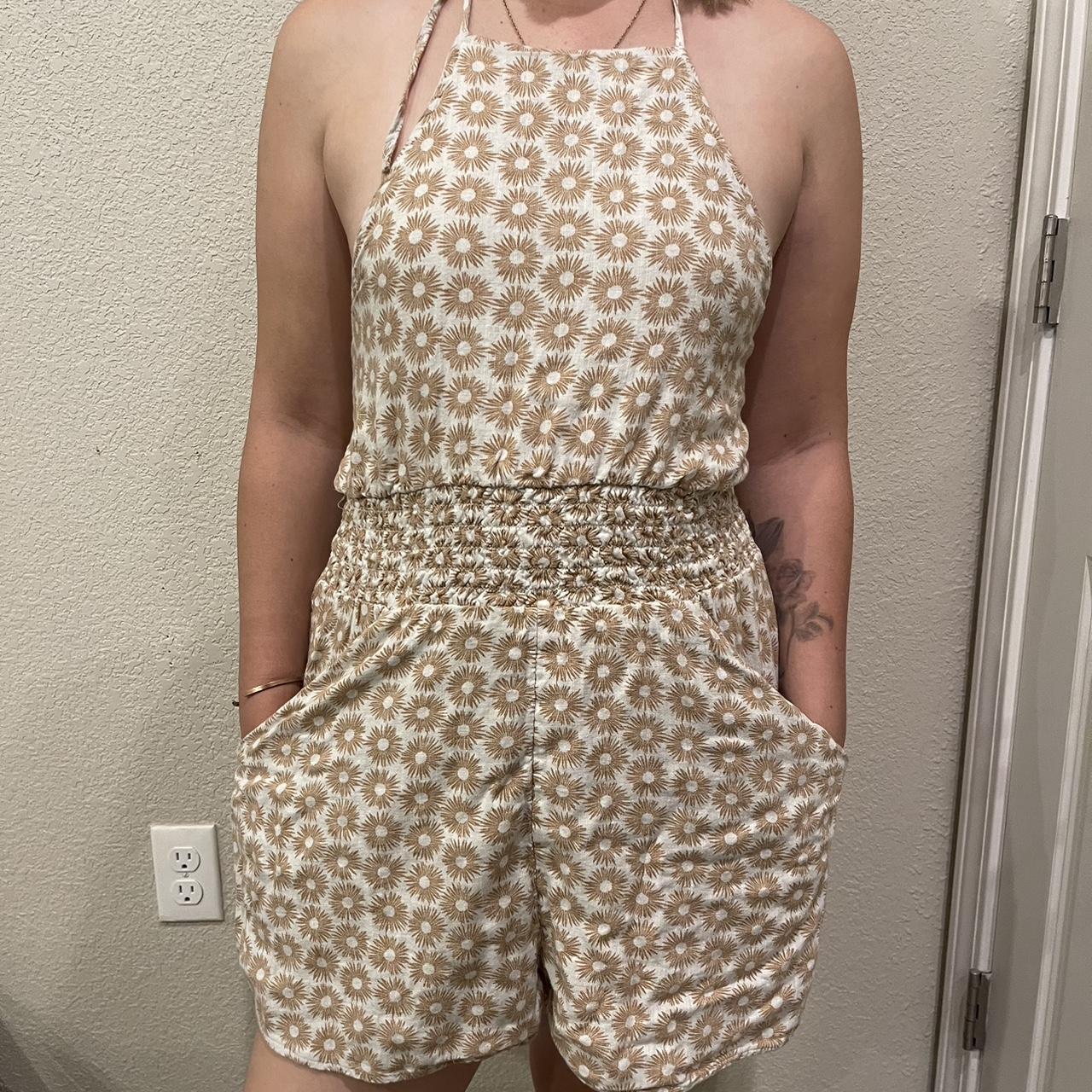 American eagle 2024 leopard romper