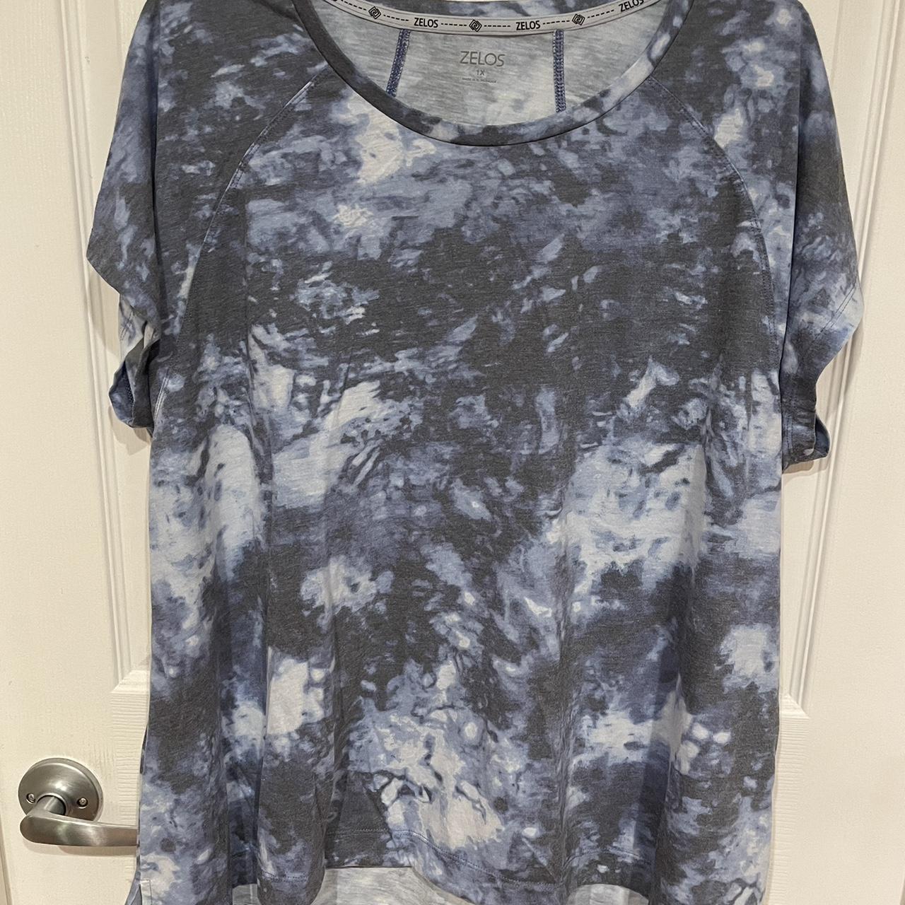 Zelos Women's T-Shirt -Size 1X -65% polyester, 35% - Depop