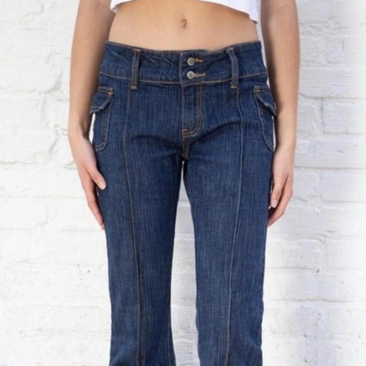 Brandy Melville Agatha Jeans one size brandymelville Depop