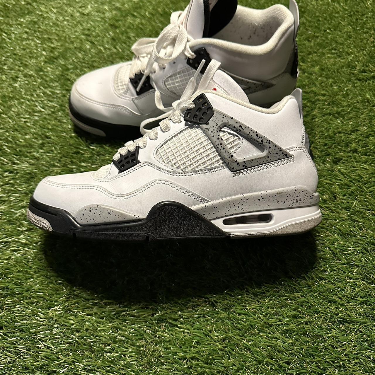 full white jordan 4