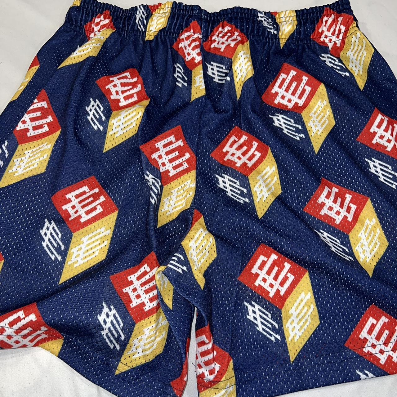 Eric Emmanuel Basic Cube Shorts Liar liar pants on... - Depop