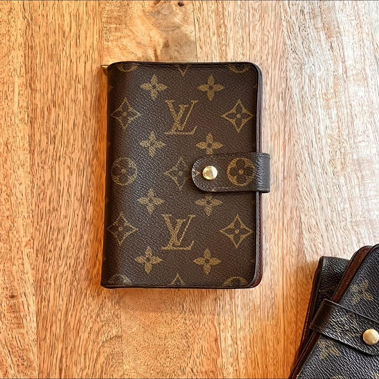 Authentic LV Wallet Purse in Black Brand New never used - Depop