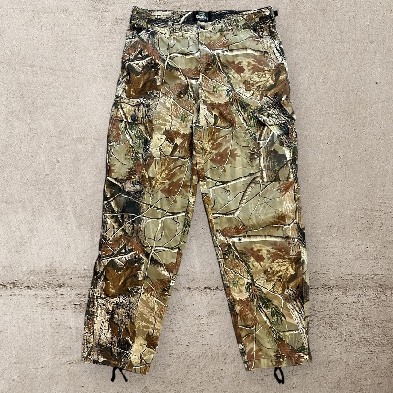 RealTree Style Camo Cargo Pants RedHead... - Depop