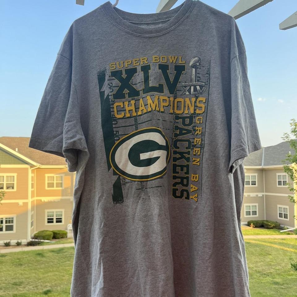 packers super bowl t shirt