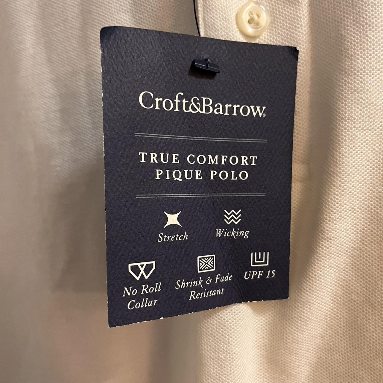 Croft and barrow true comfort pique polo best sale