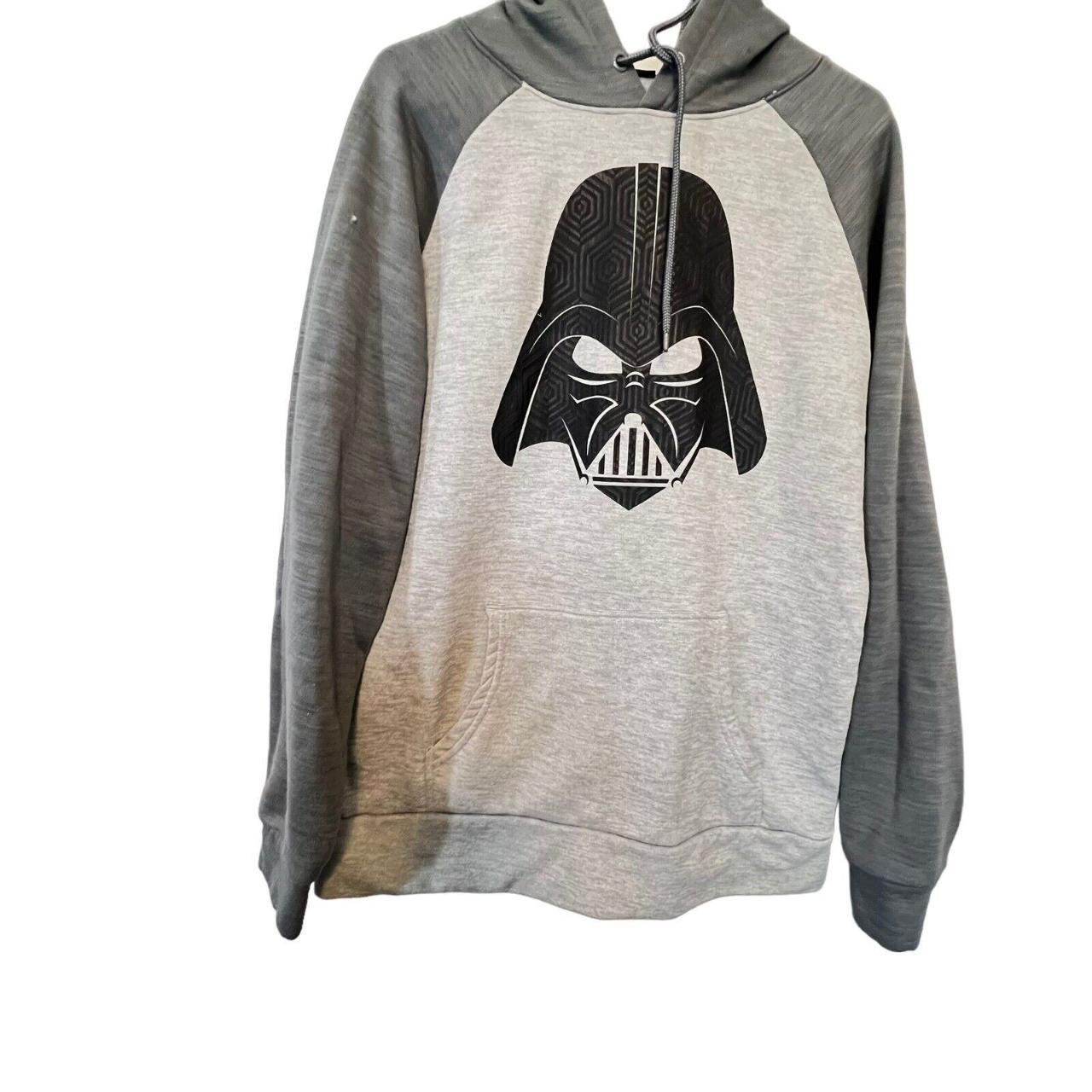 Star Wars Men's Retro Darth Vader Graphic Pullover... - Depop