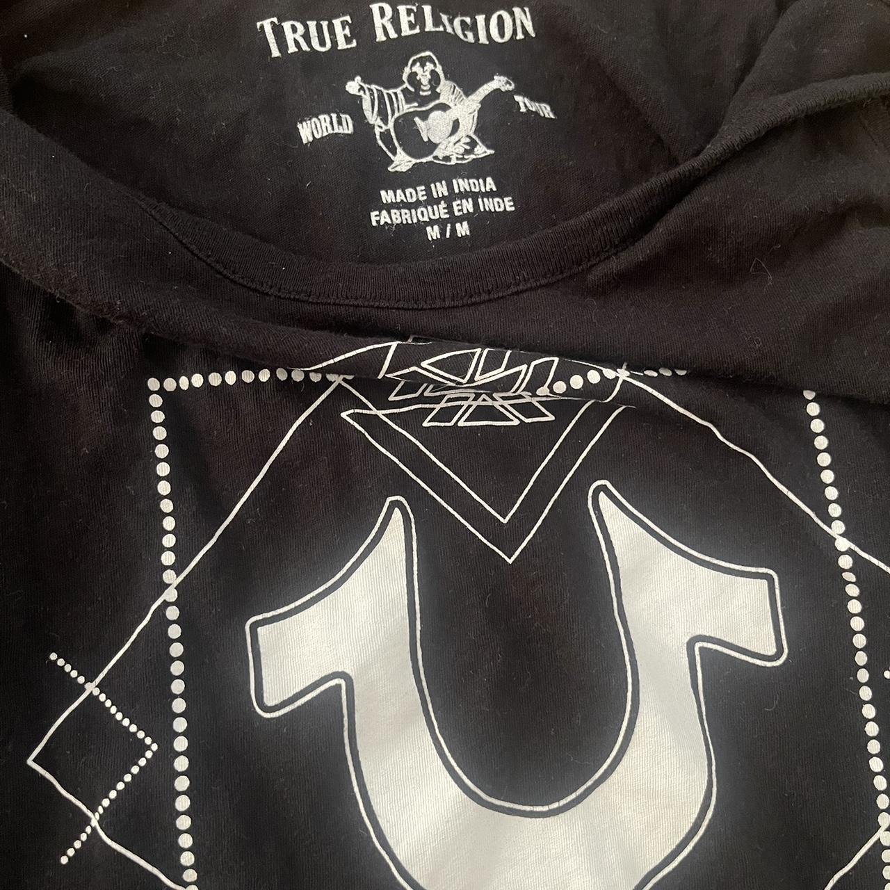 Medium, black True religion tank top. Never been... - Depop