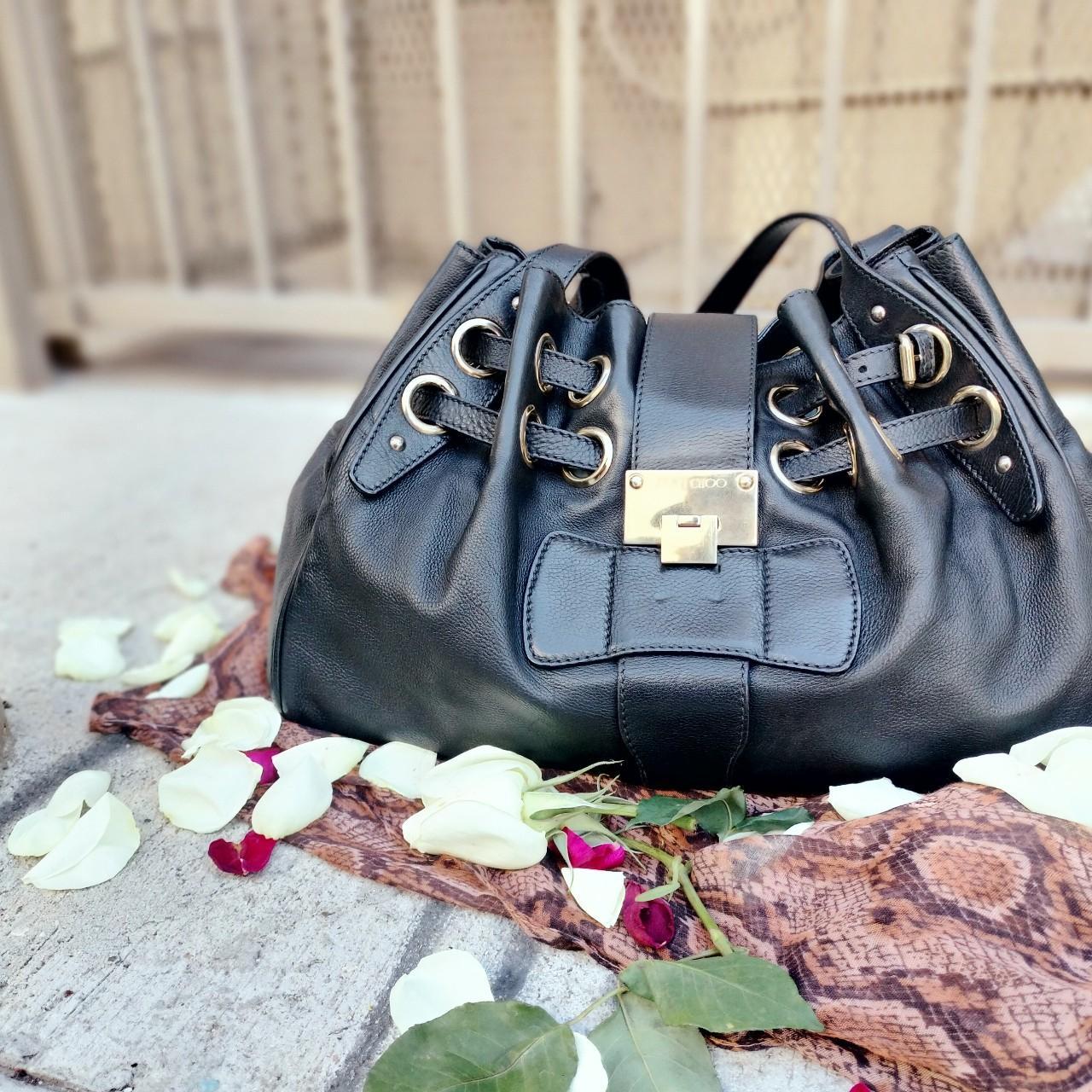 JIMMY CHOO SHOULDER BAG Black Jimmy Choo With | Depop