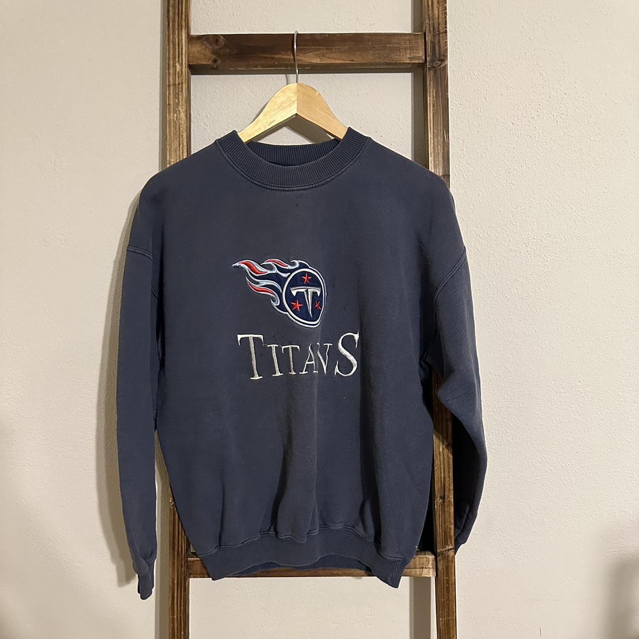 Vintage NFL Tennessee Titans Crewneck Sweatshirt - - Depop