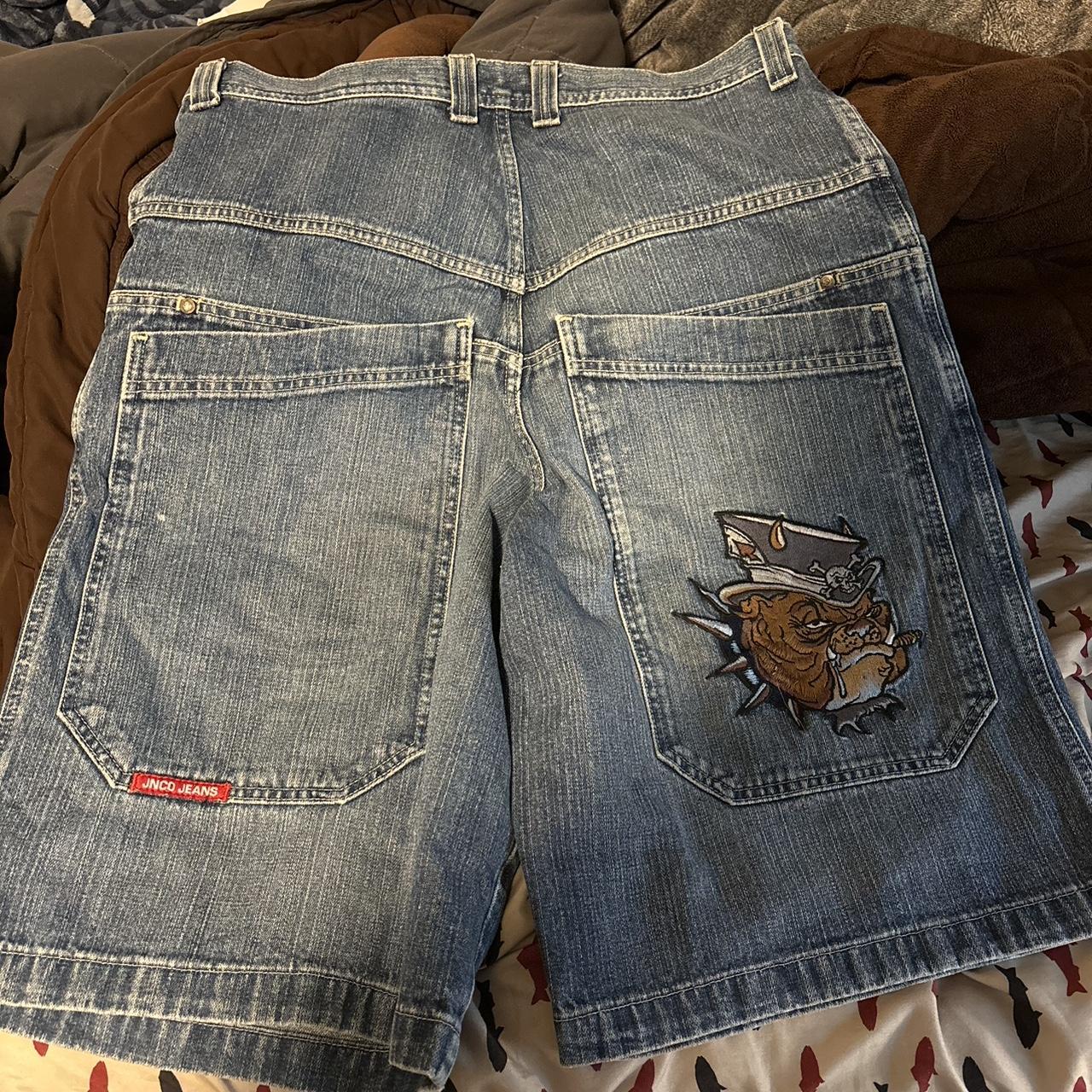 Jnco Bulldog Jort grails size 34 waist send trades. - Depop