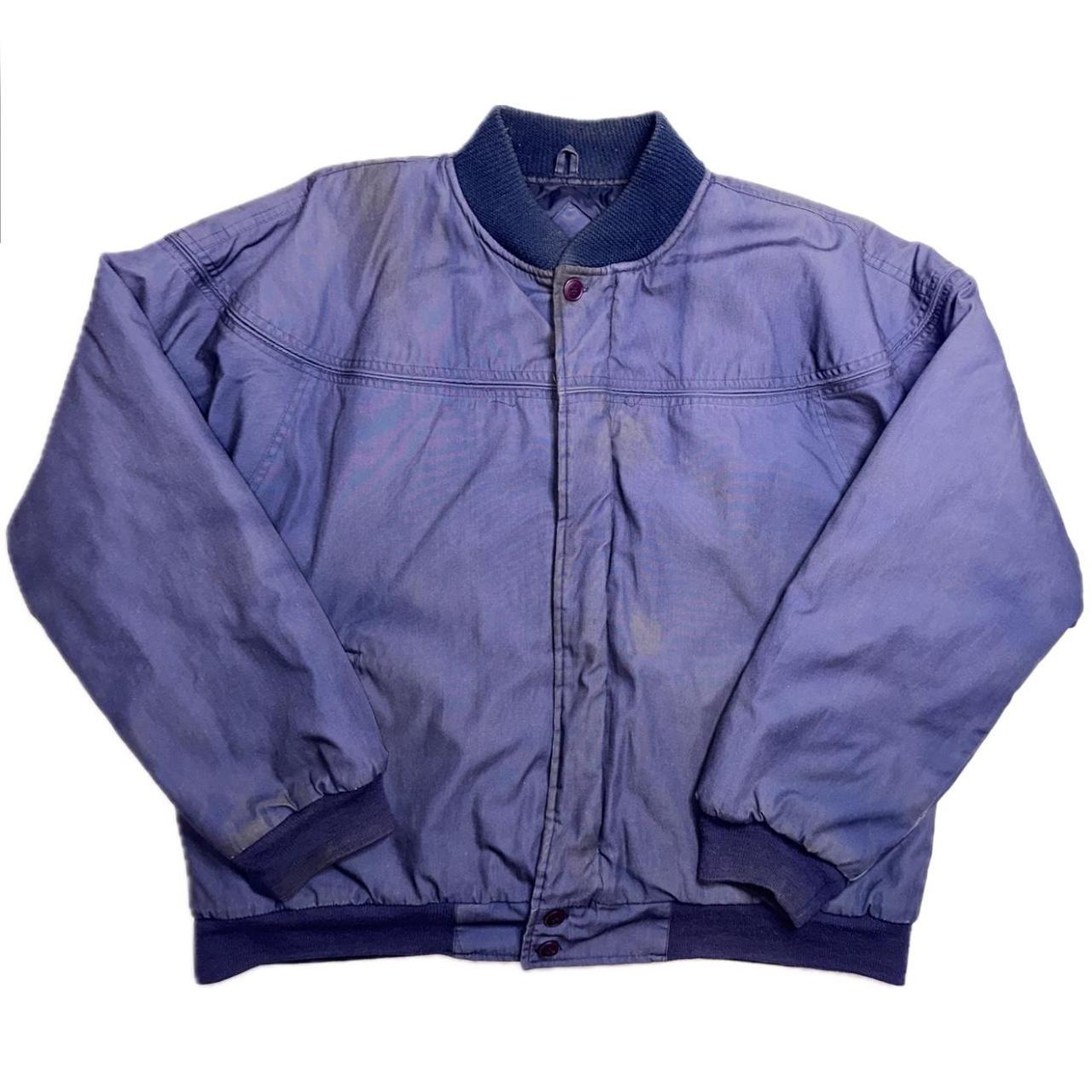 Vintage 90’s Distressed Jacket -distressing Pit to... - Depop