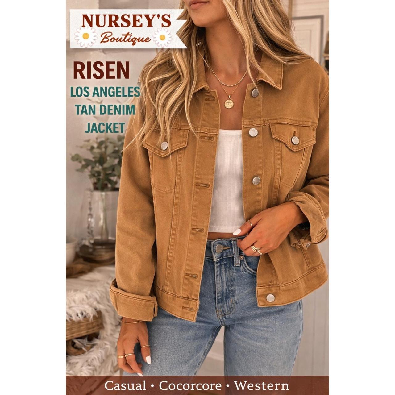 Source Unknown Women's Jacket - Tan - M – Risen L… - image 1
