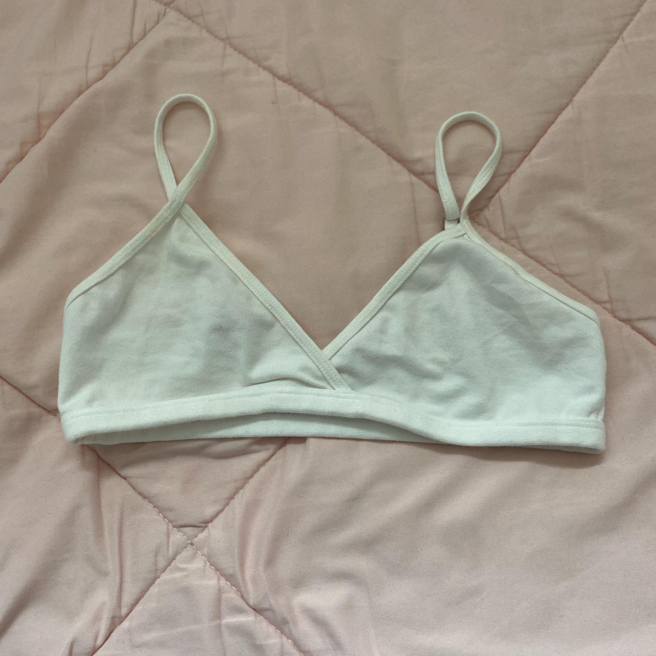 brandy melville maroon bra new with tag & no - Depop