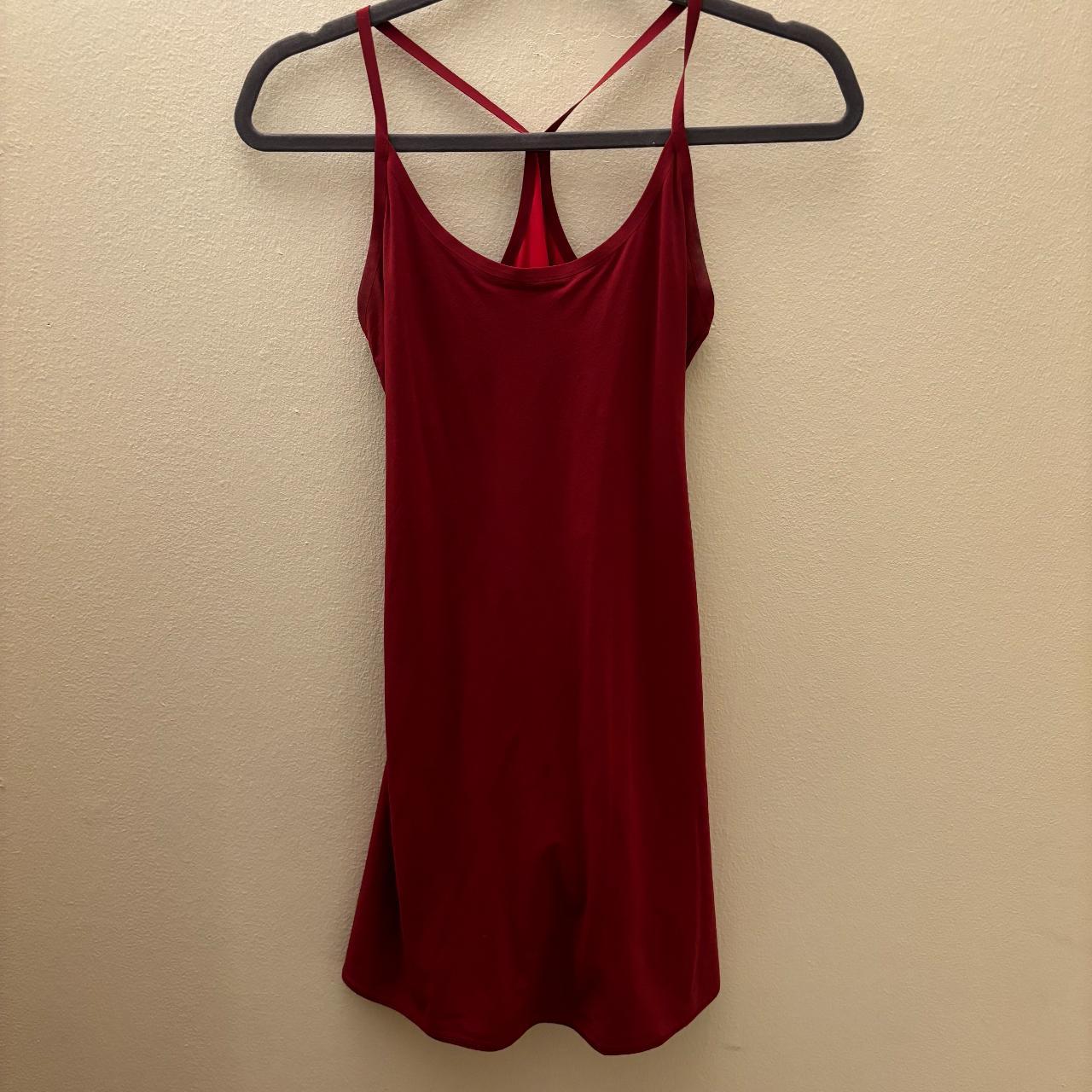 Outdoor voices sale red exercise dress