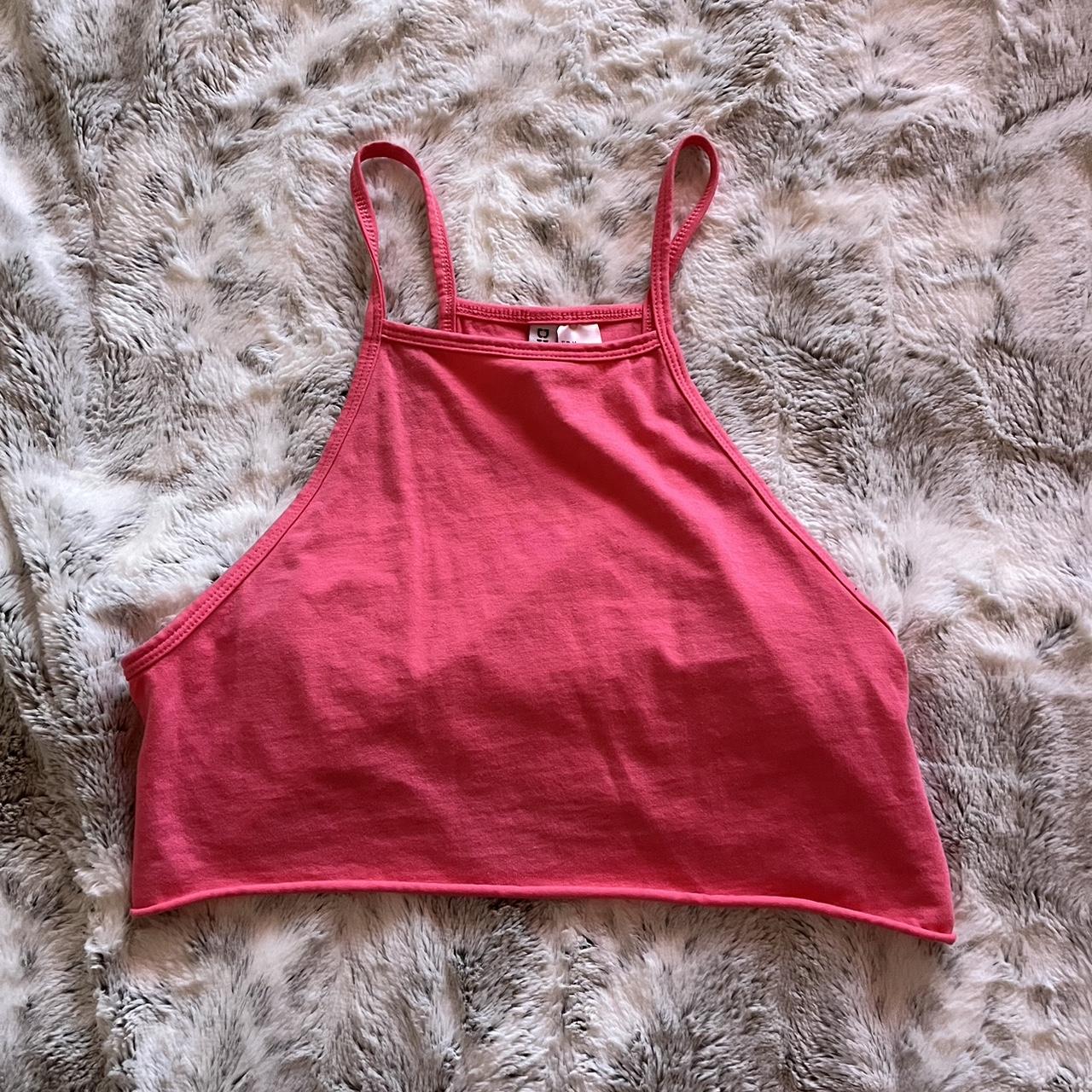 Pink Tank Top Wide Arm Range No Flaws Perfect Depop