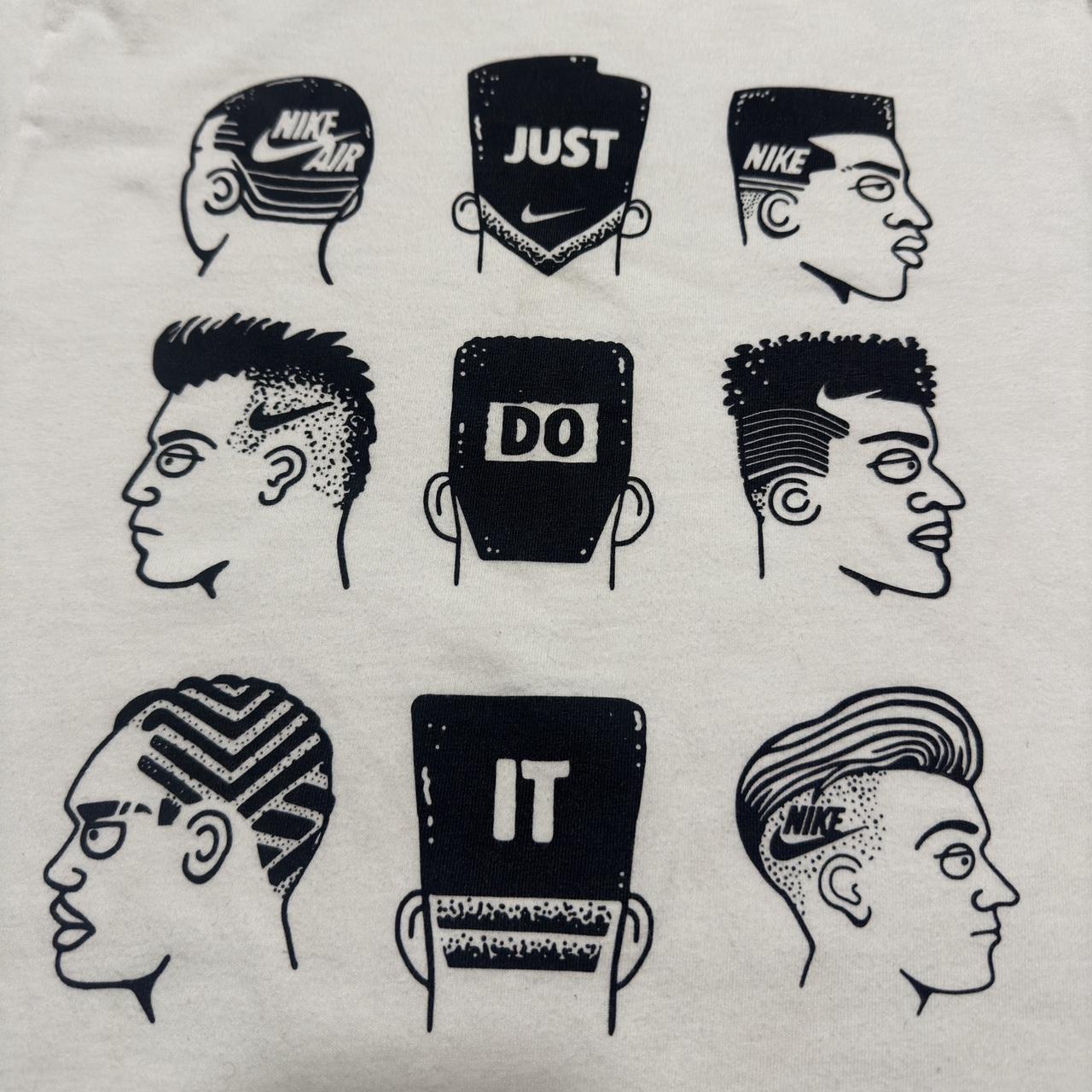 nike haircut t shirt