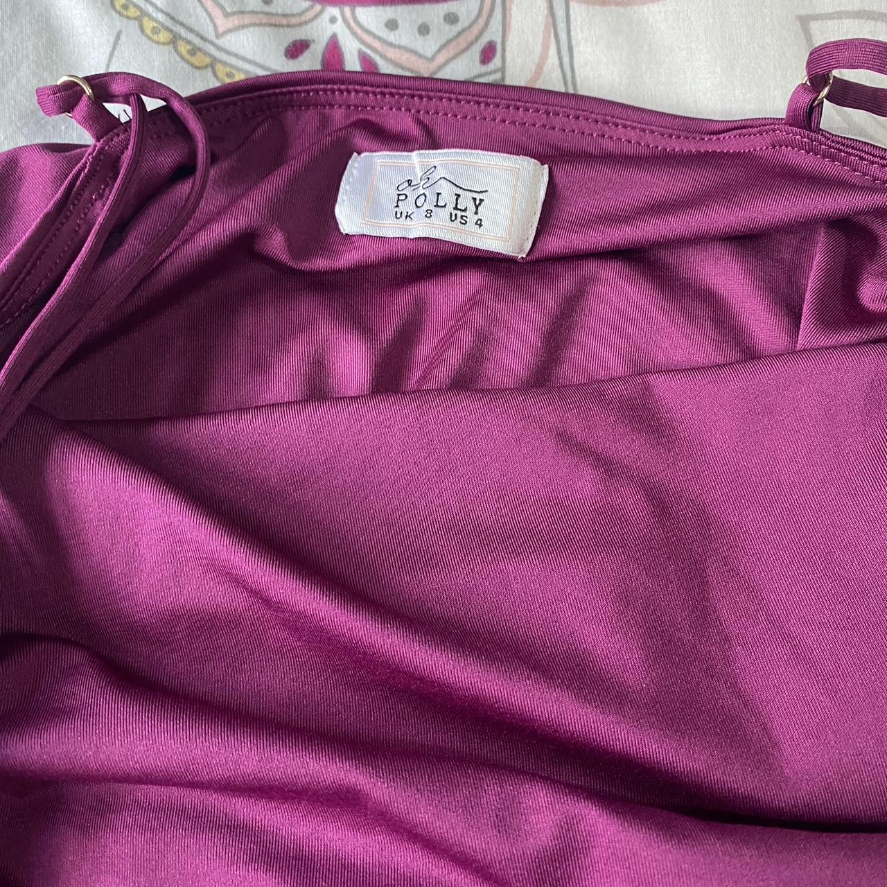 Oh Polly Women's Purple Dress | Depop