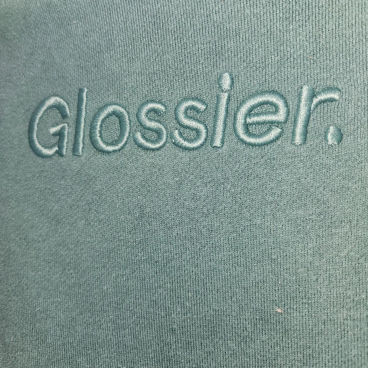 Glossier outlets LIMITED EDITION Sage Green Hoodie