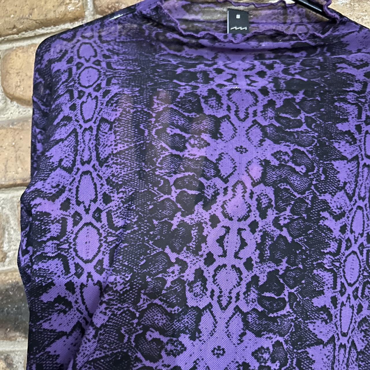 Mesh slightly see through top Worn once, in perfect... - Depop