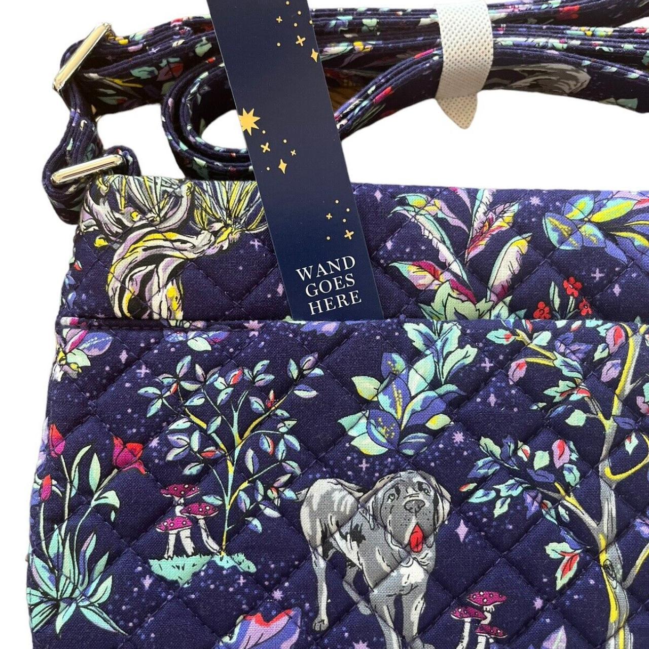 NWT Vera deals Bradley Harry Potter Forbidden Forest Triple Zip Hipster