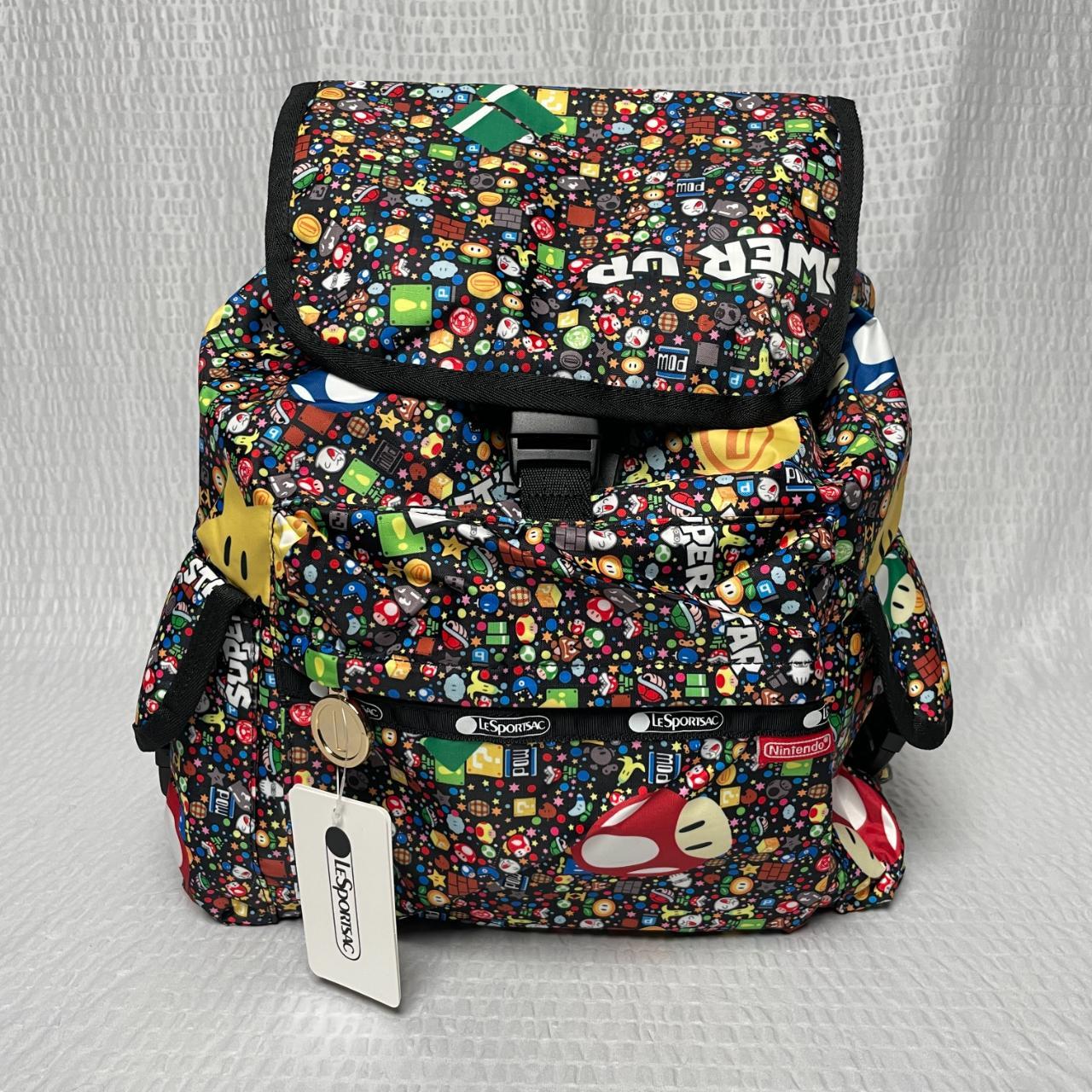 LeSportsac Super Mario Nintendo Collaboration Backpack Bag