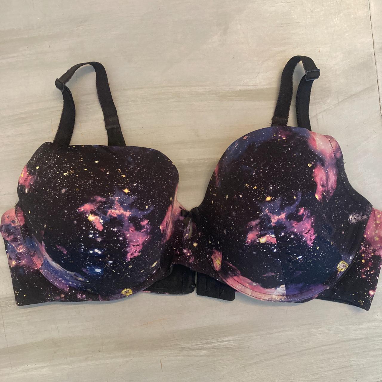 Torrid Galaxy Print Push-Up Plunge Bra Size 40D - Depop