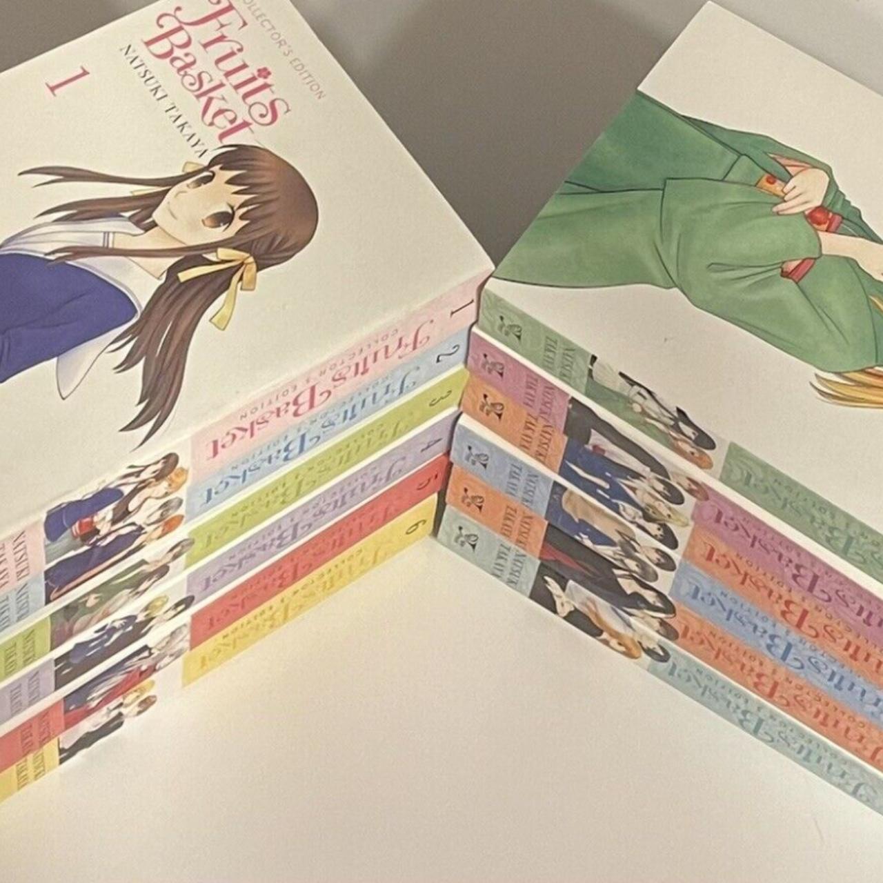 12 Book Lot Fruits Basket Collector’s Edition... Depop