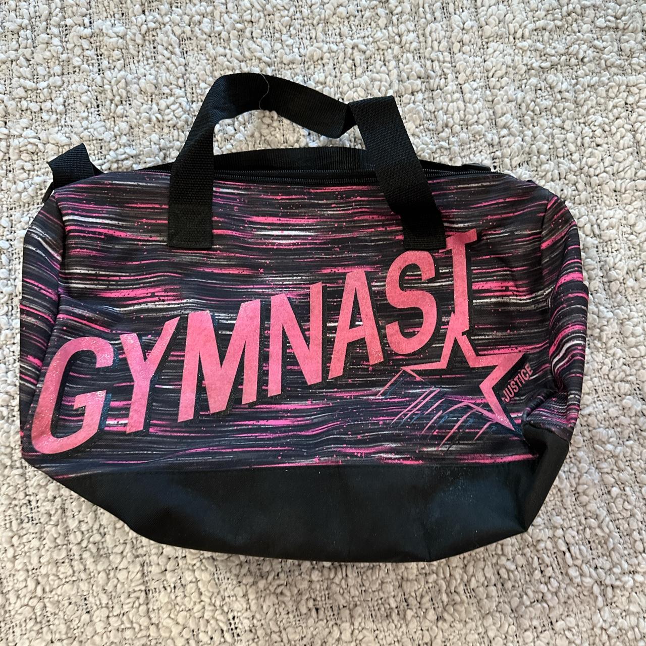 Justice store gymnastics bag