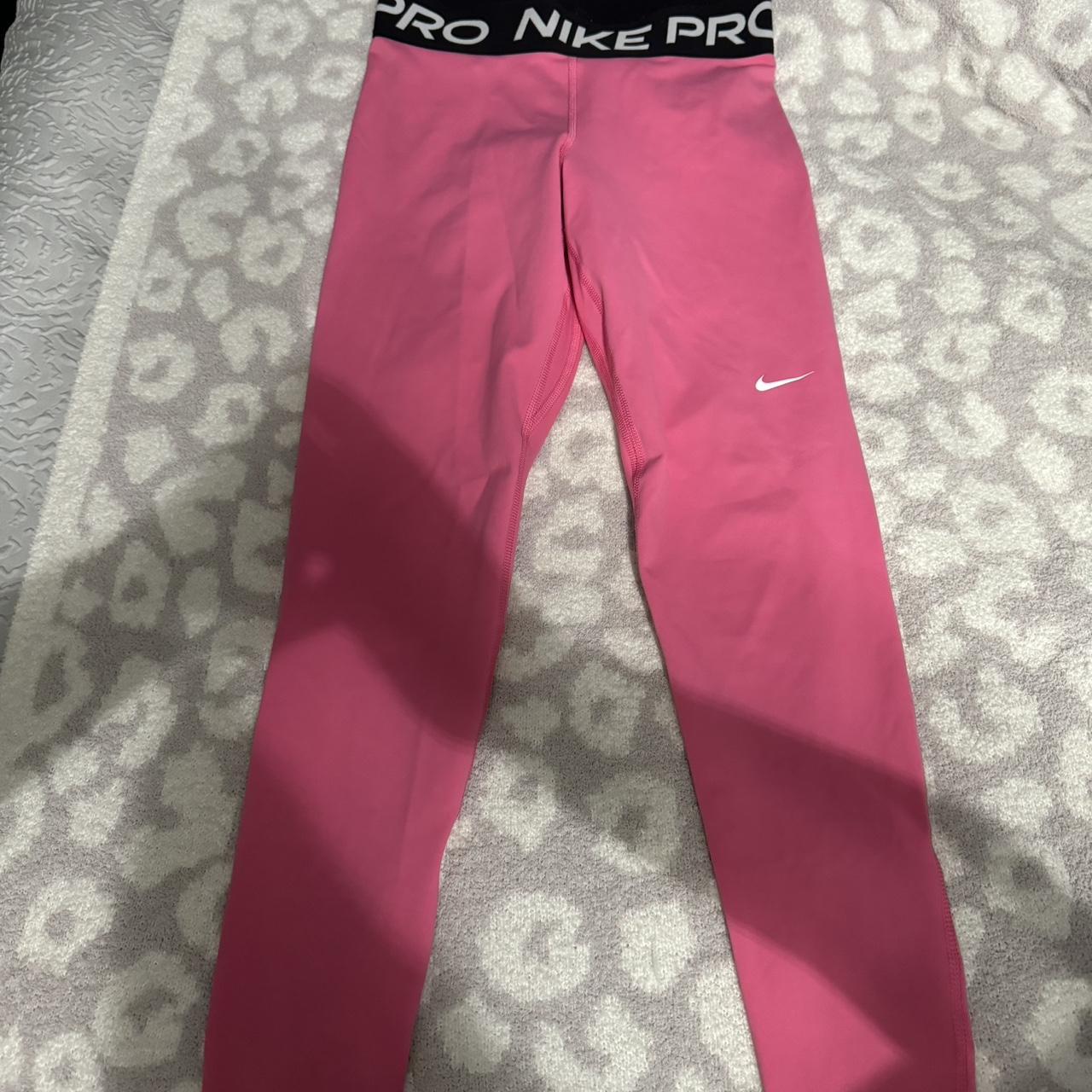 light pink nike leggings
