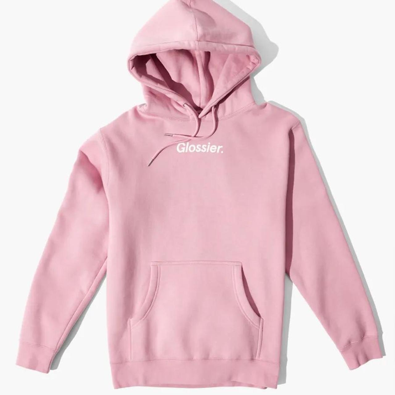 Original pink glossier hoodie. Been worn once but... - Depop