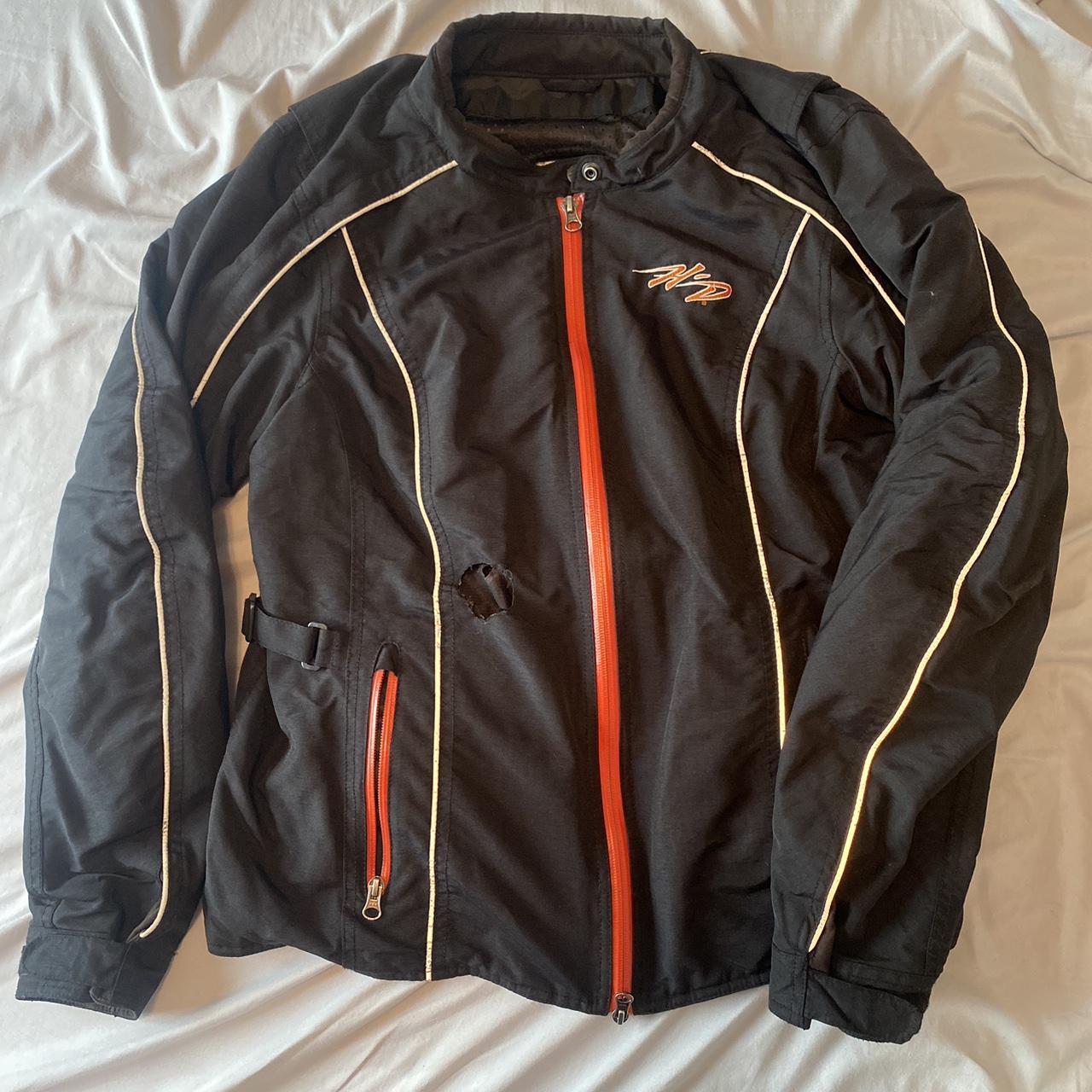 Harley Davison Vintage Riding Gear Size XL hole... Depop
