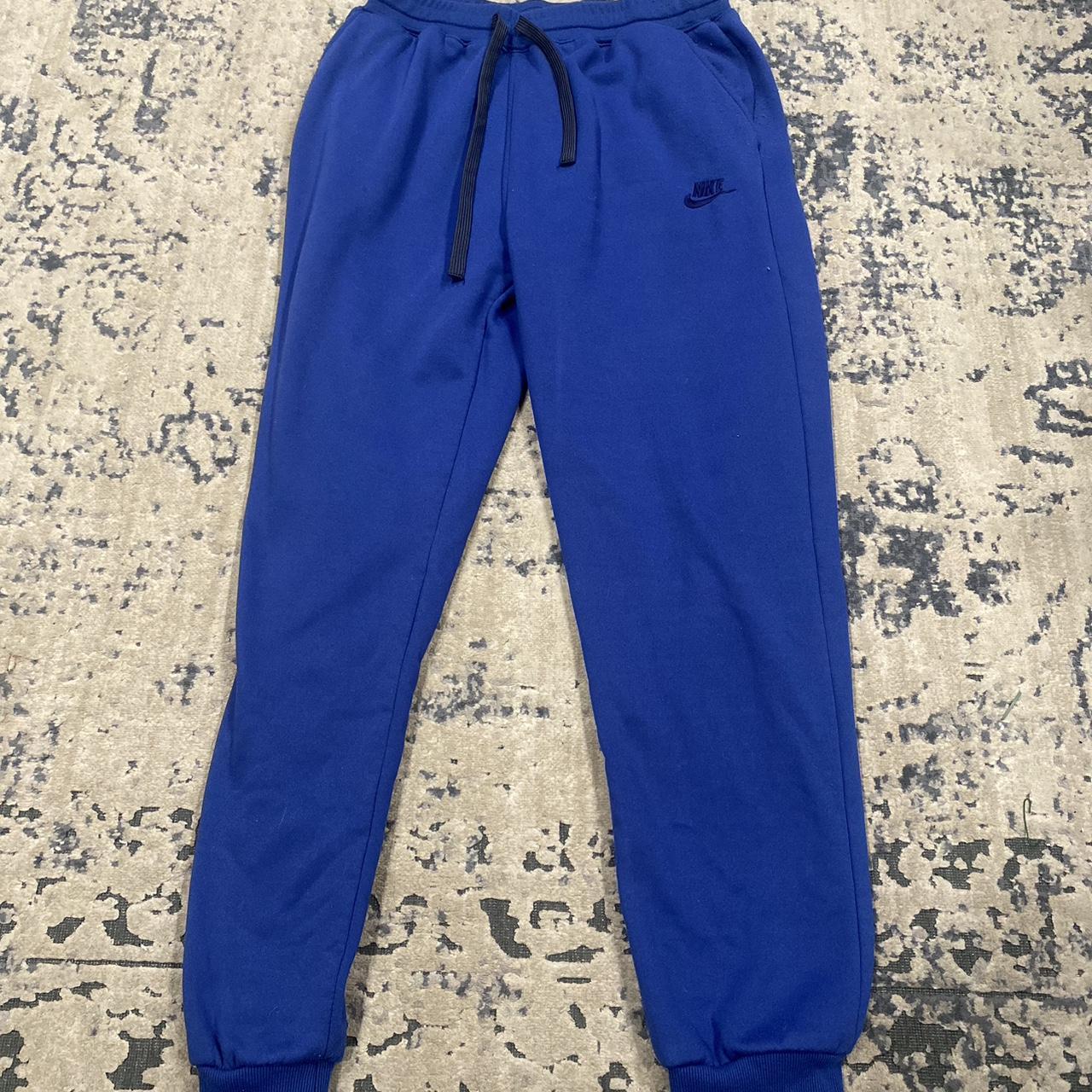 mens blue nike sweatpants