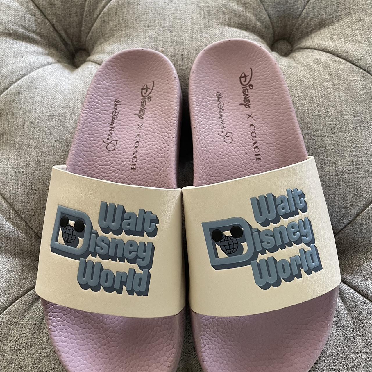 Coach Disney Slides 50th Anniversary Size 8 Brand Depop