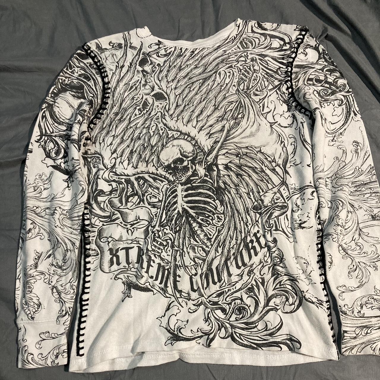 RARE xtreme couture long sleeve xtreme couture by... Depop