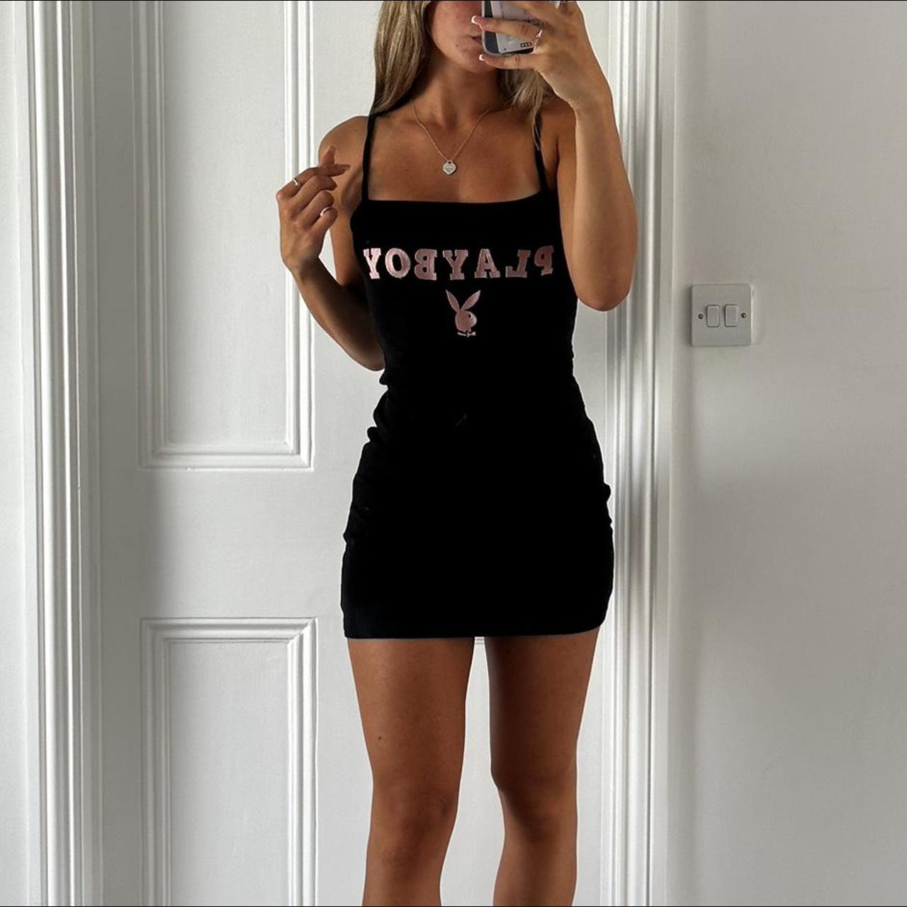 Playboy dress can be worn as a mini dress or a... Depop