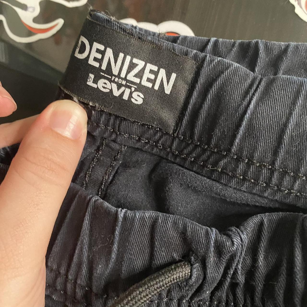 drawstring khakis joggers, denizen by levis... - Depop