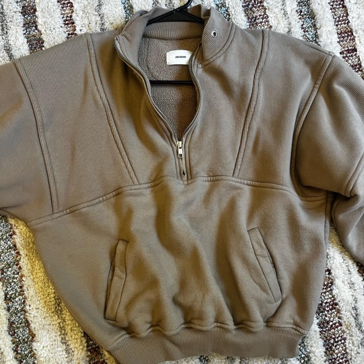 Joah Brown Retro Half Zip French Terry | Depop Joah Brown Retro Half Zip French Terry | Depop