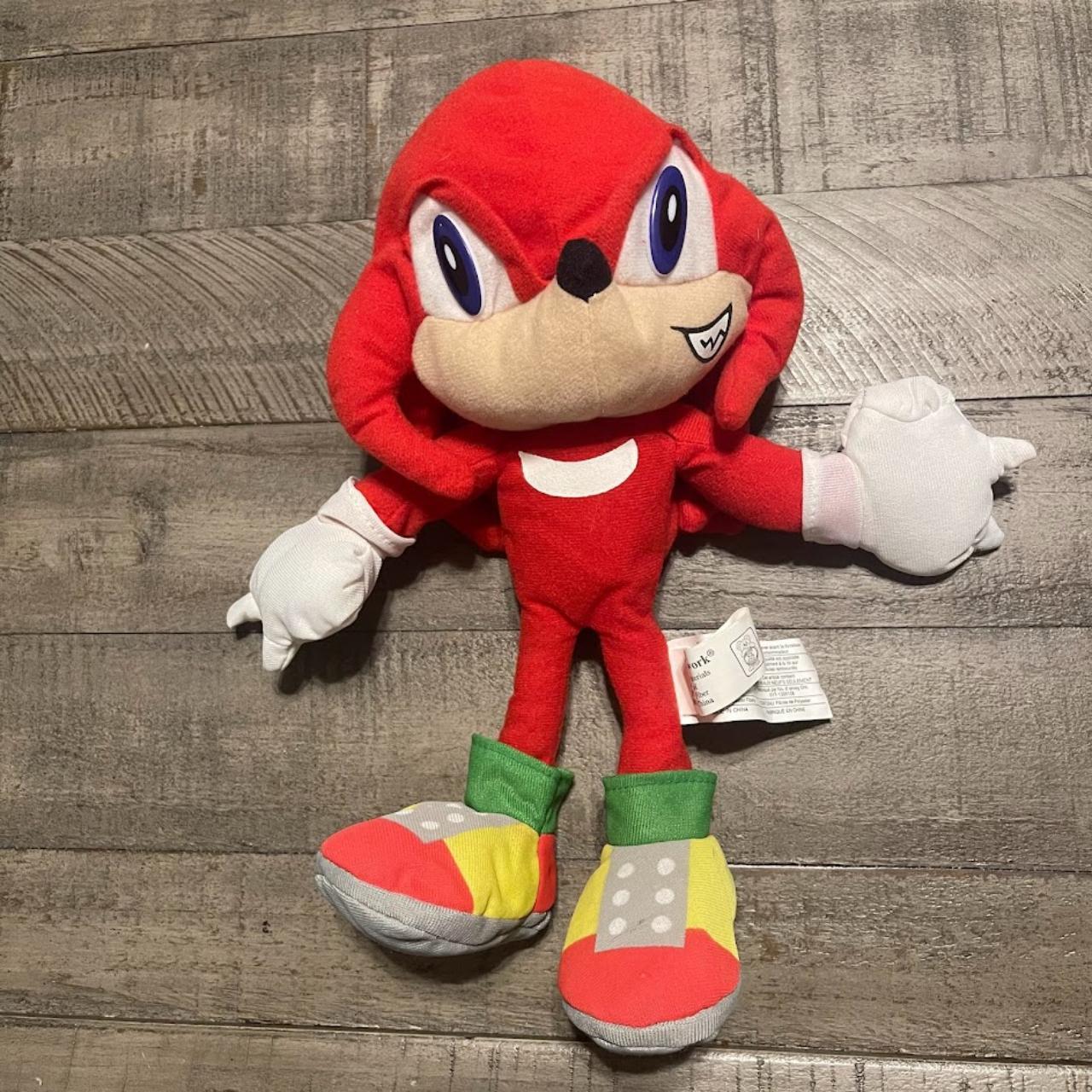 Toy Network Knuckles Sonic X Plush Sonic the... - Depop