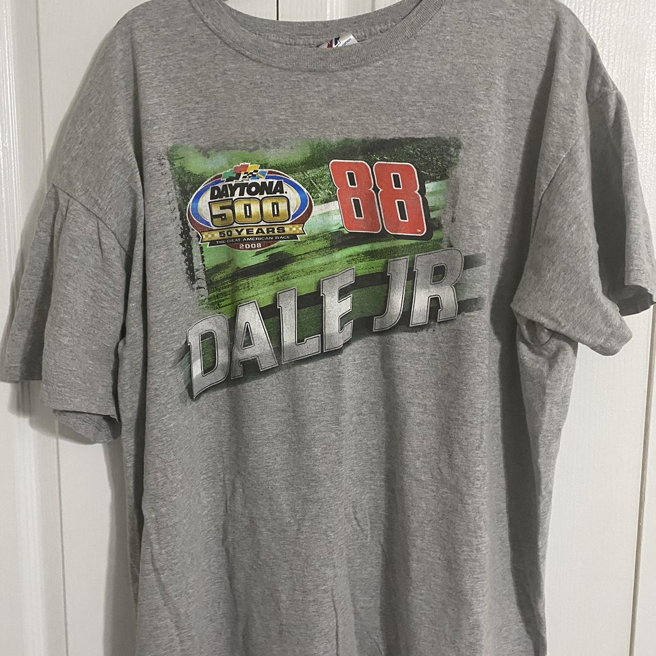 Dale Jr Vintage Race Car Shirt Size XL - Depop