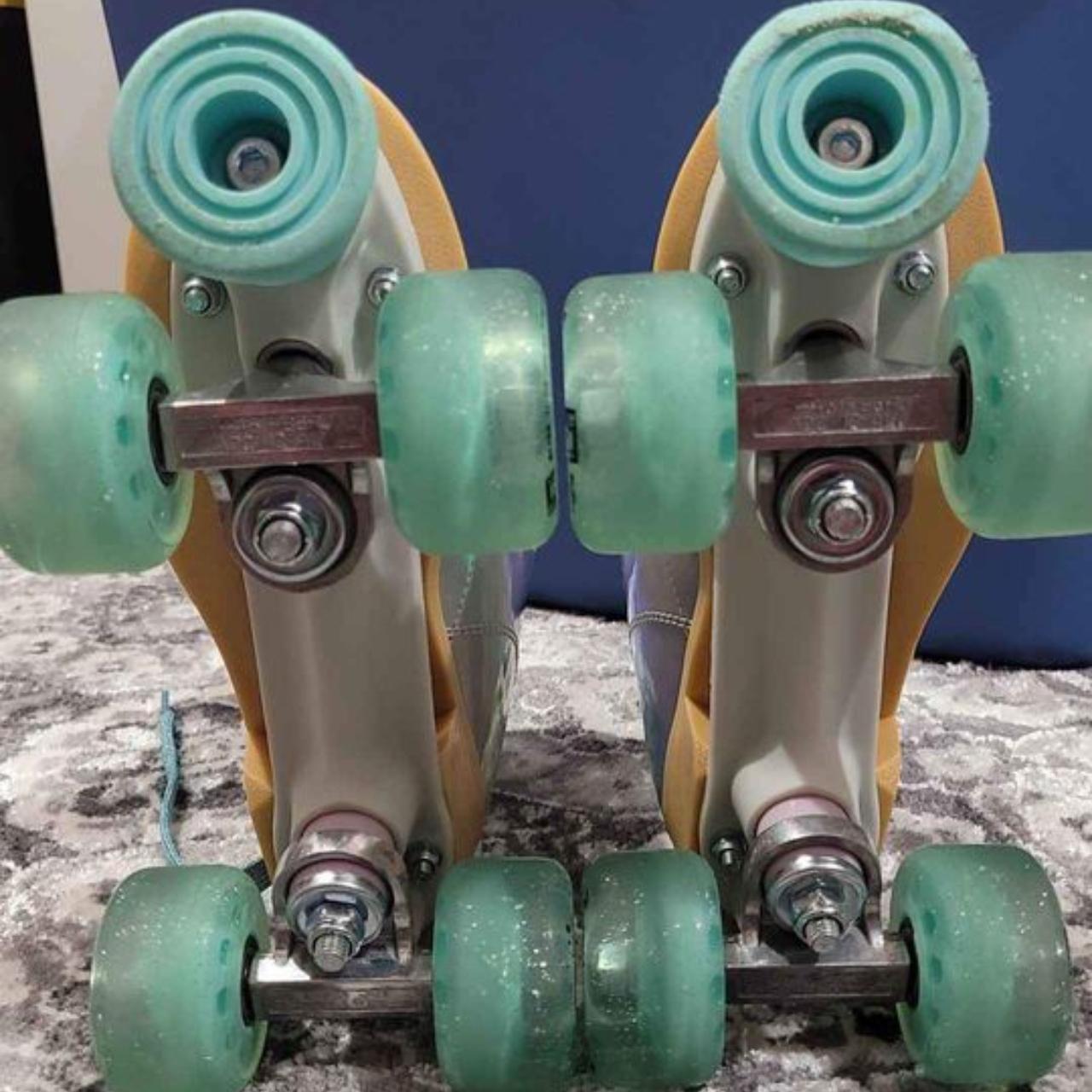 Candi Girl Roller Skates Size 6 Like new, used... Depop