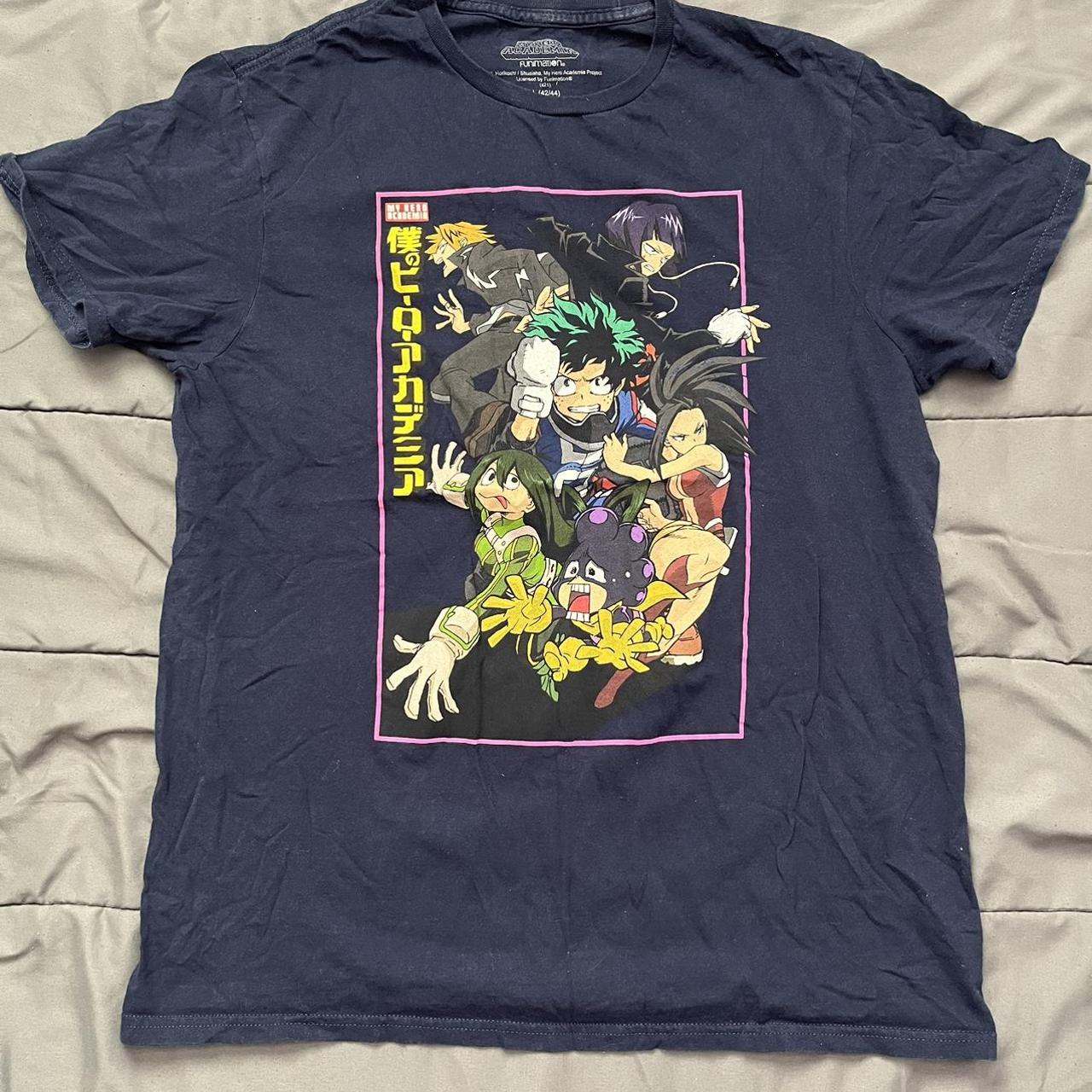 My hero academia shirt Size Large Not worn much... - Depop