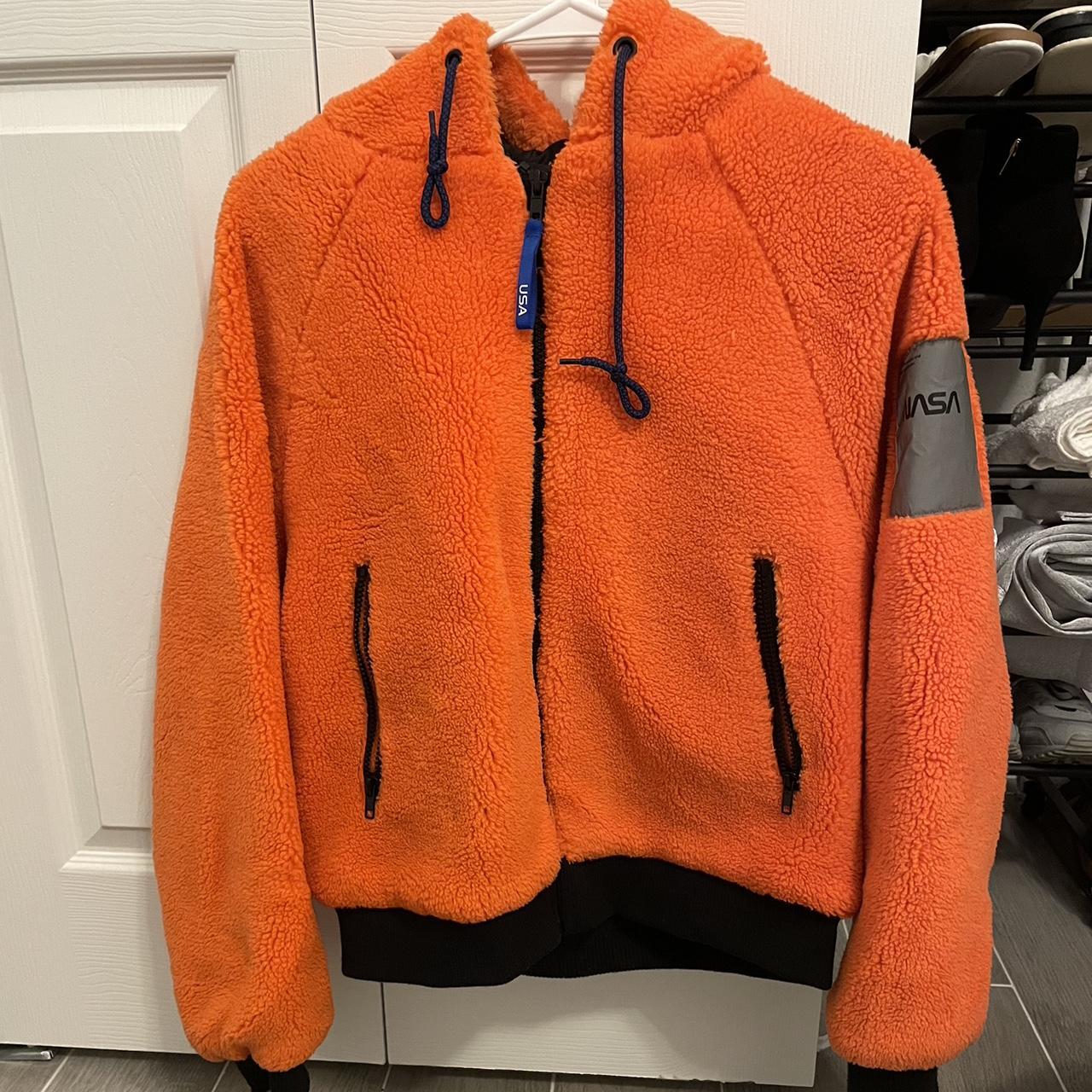 Nasa orange outlet jacket forever 21