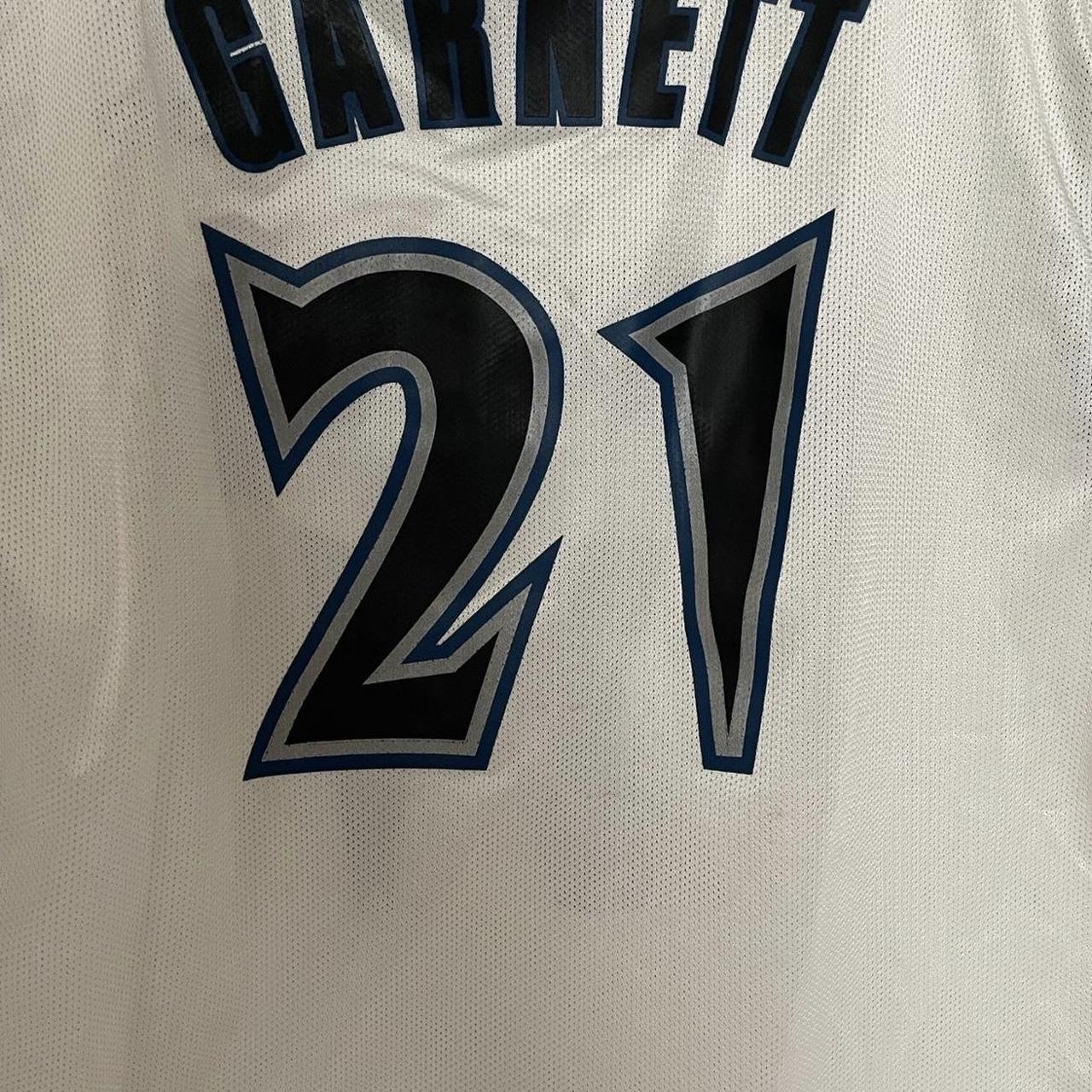 Retro Minnesota Timberwolves Kevin Garnett #21 NBA - Depop