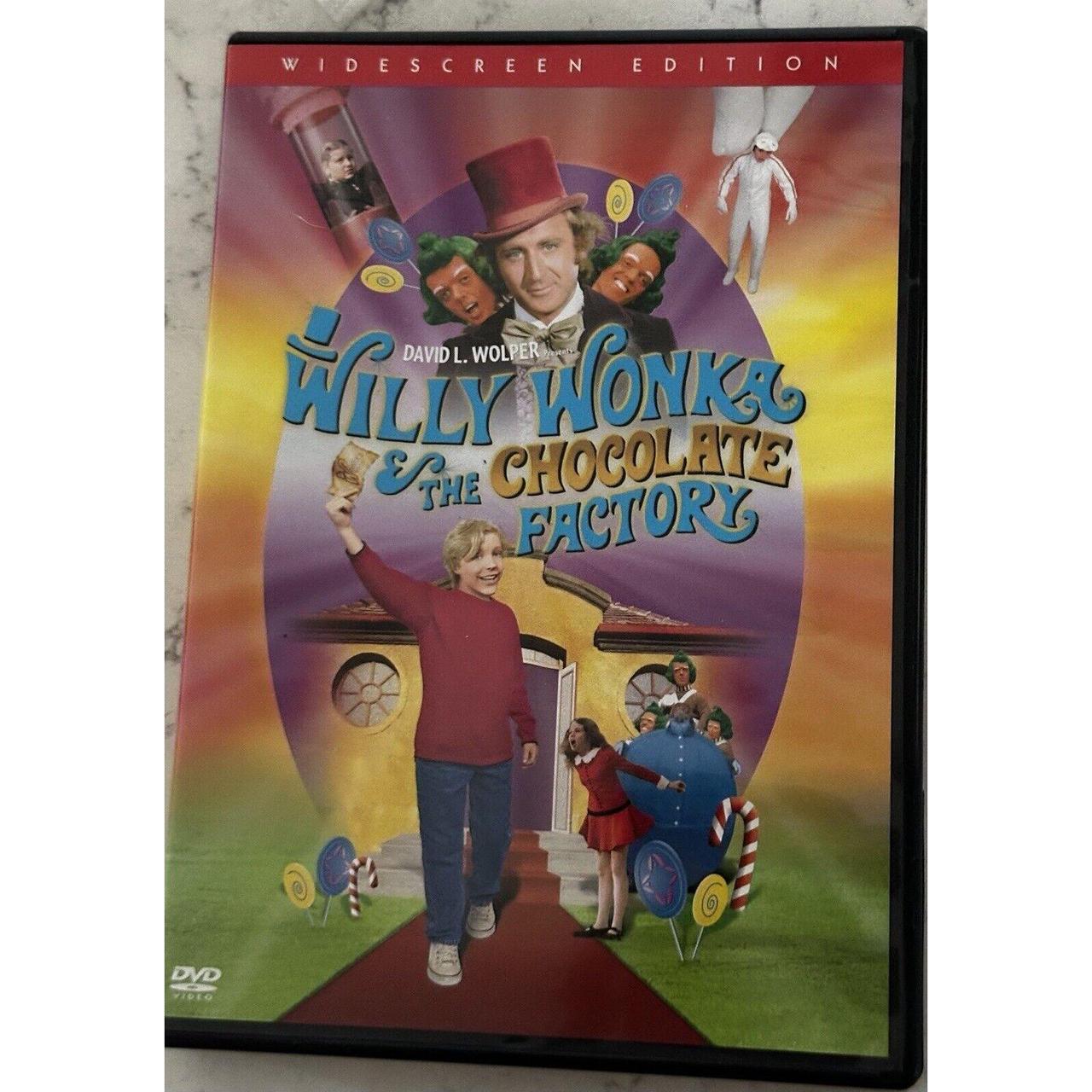 Willy Wonka and the Chocolate Factory DVD, 2001, | Depop