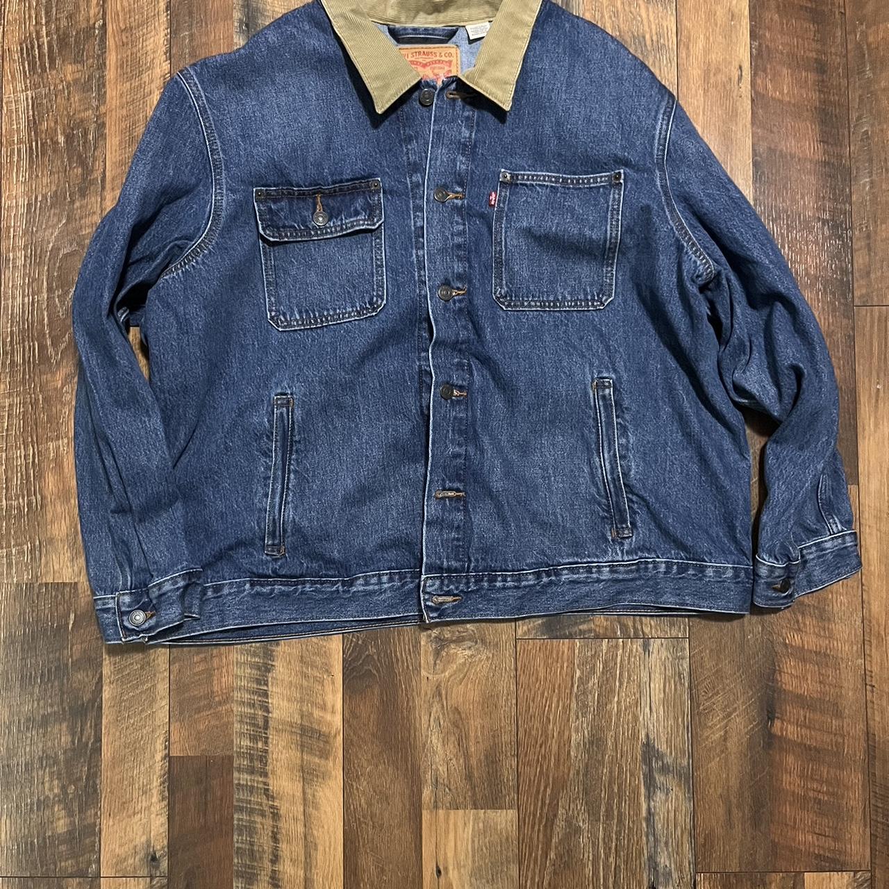 Vintage Louis Vuitton Denim Jacket! Very high value - Depop