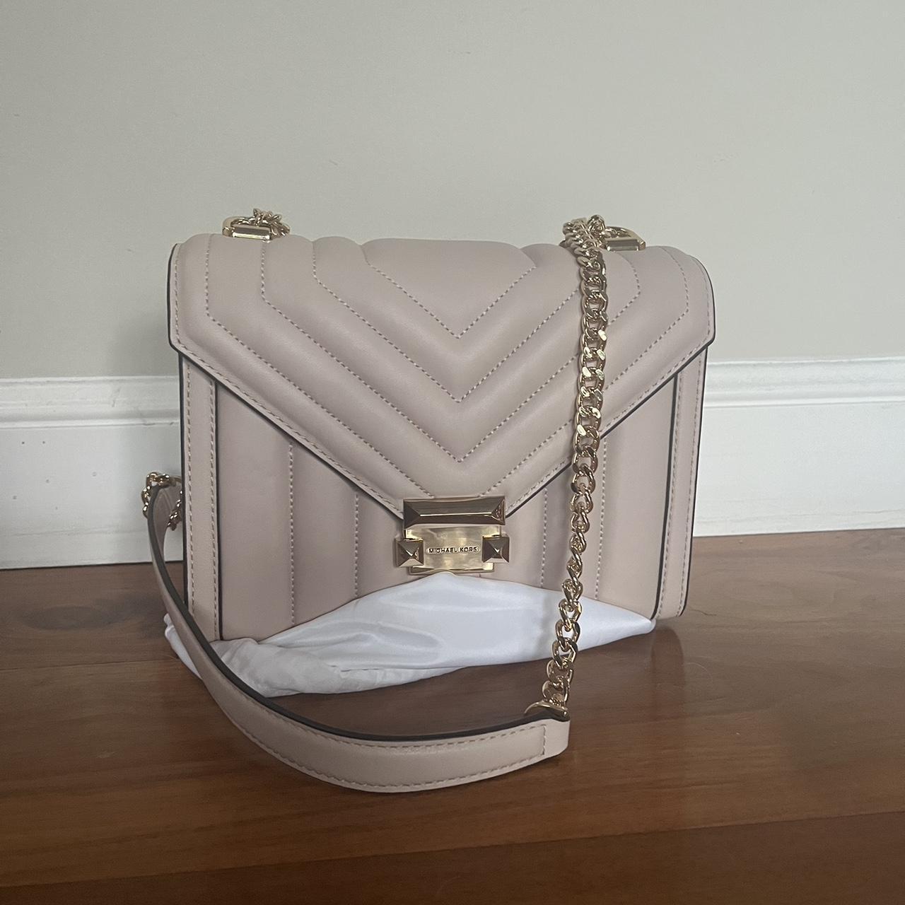 Michael Kors Whitney soft pink leather large purse. Depop