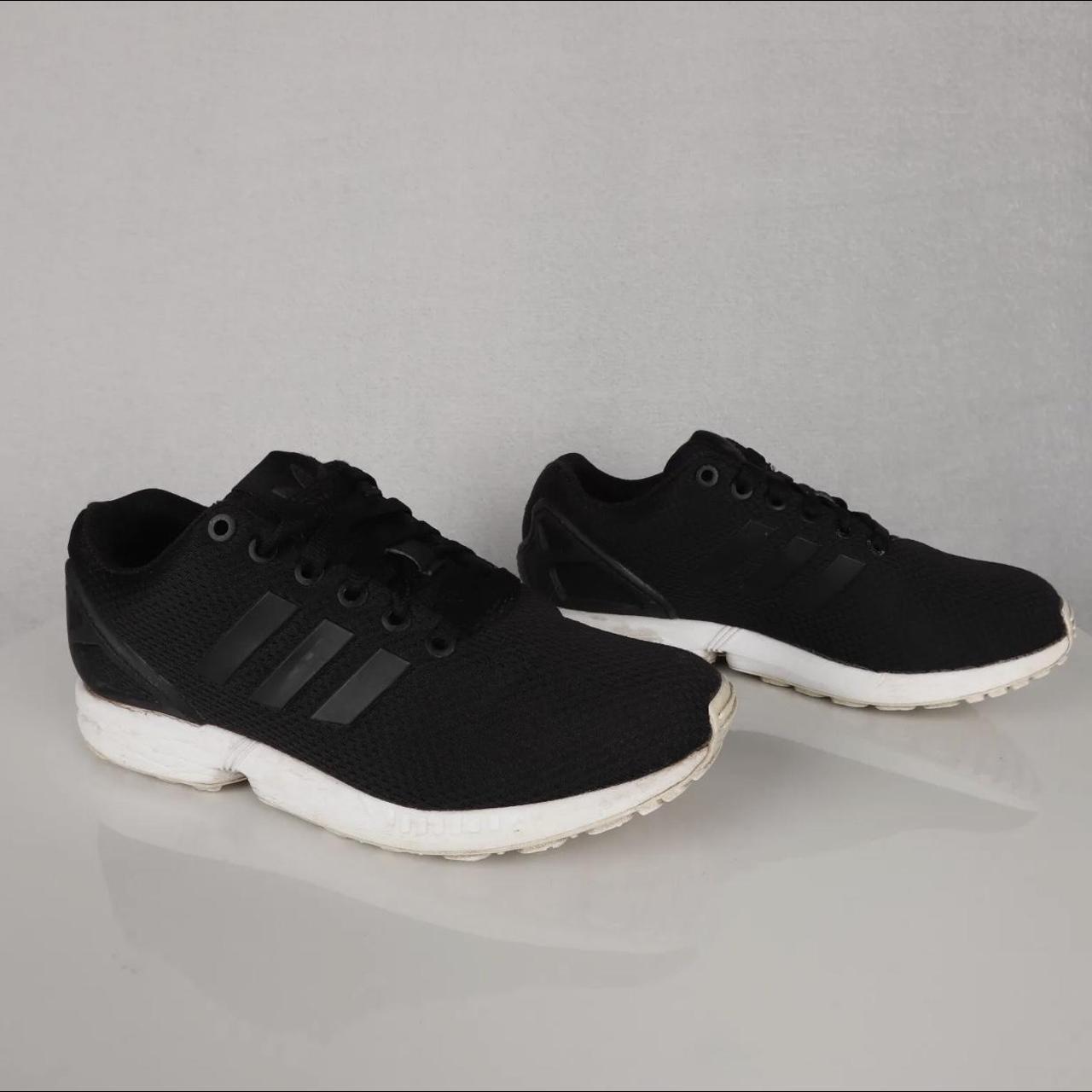 Adidas ORIGINALS ZX FLUX TORSION Black Trainers UK 6... - Depop