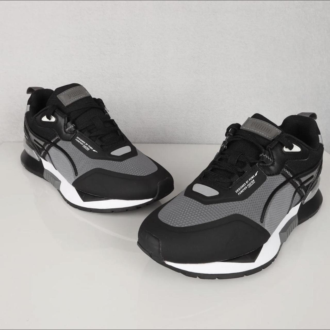 Mens PUMA Mirage Tech Core Black Trainers UK 7... Depop