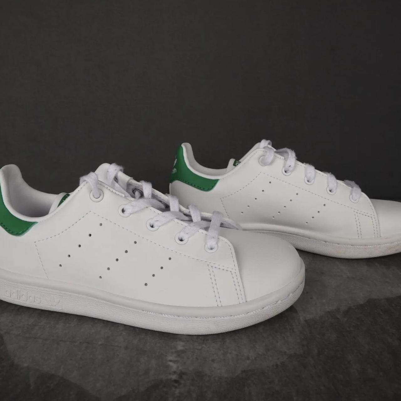 Kids Adidas Stan Smith Trainers UK 13 White Casual... - Depop