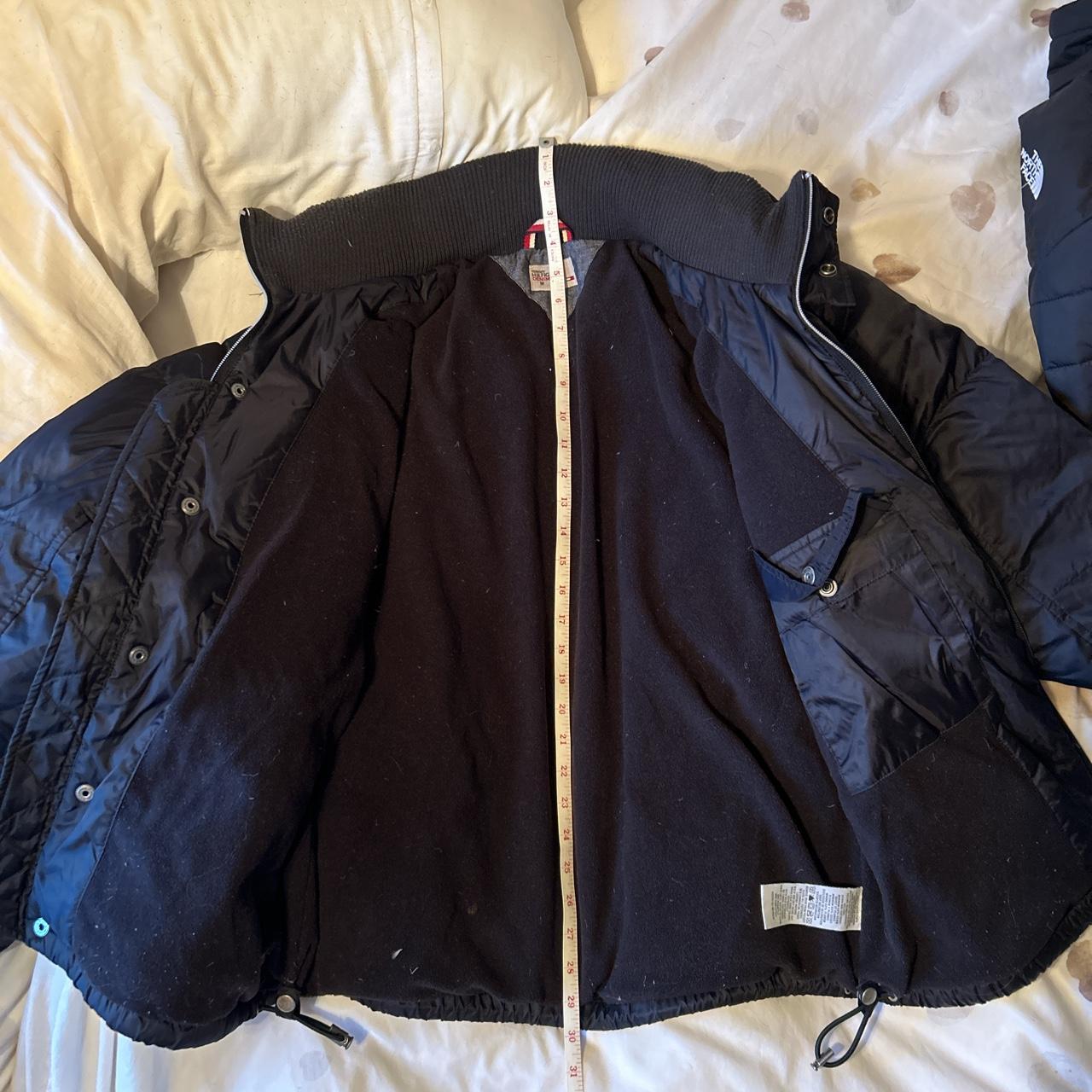 Men’s Tommy Hilfiger black puffer jacket with... - Depop